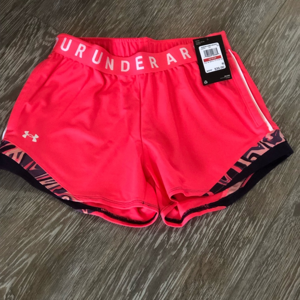 Pink Shock Under Armour Active Shorts